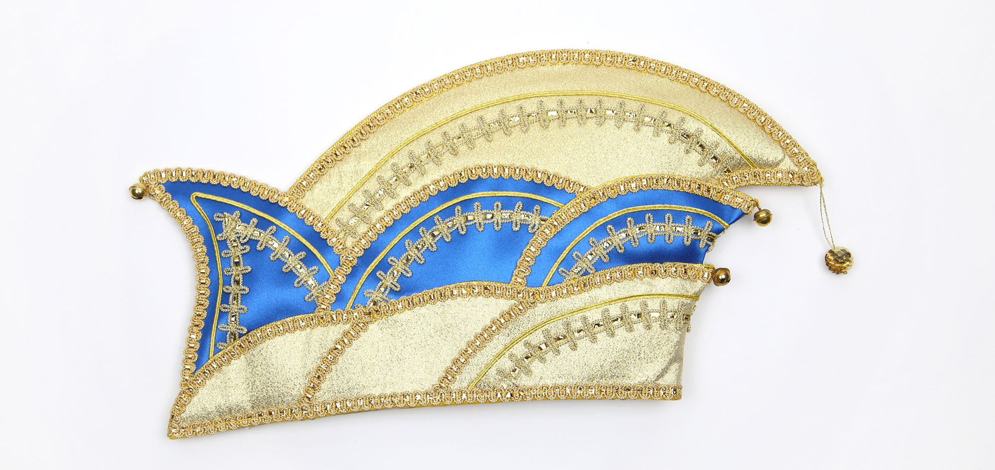 Komitée-Mütze Brokat und Seide