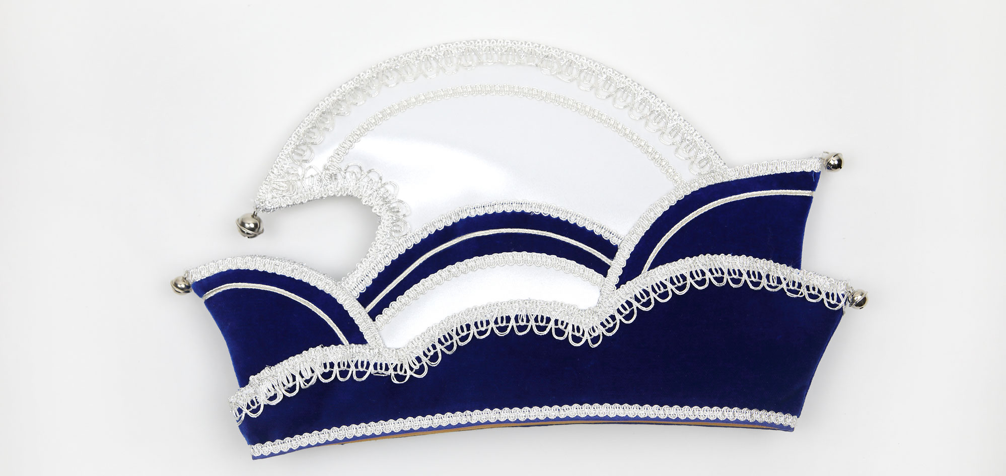 Komitée-Mütze Seide mit Samt